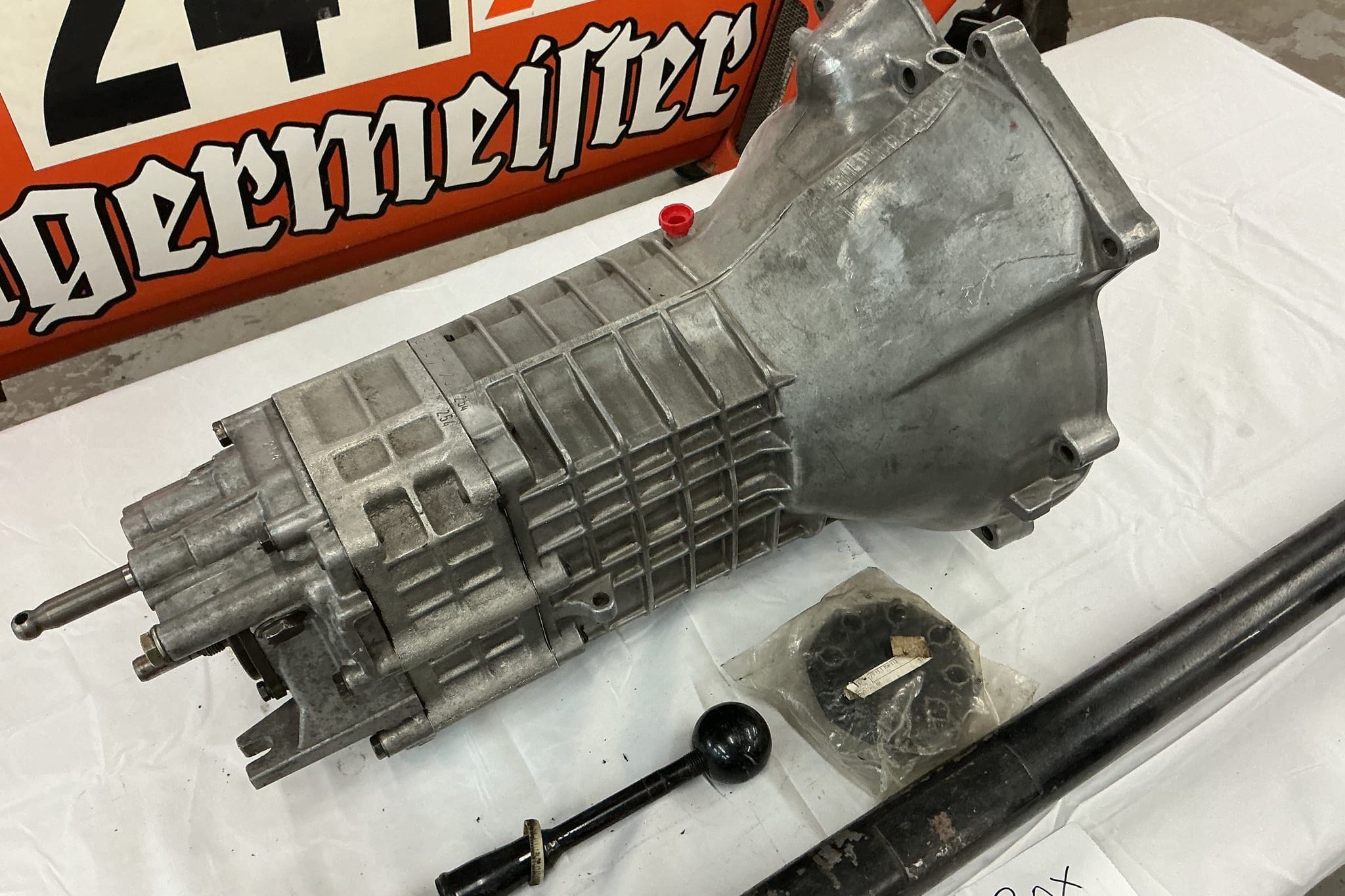 No Reserve: Getrag 235/5 Dogleg Five-Speed Manual Gearbox and Driveshaft for BMW