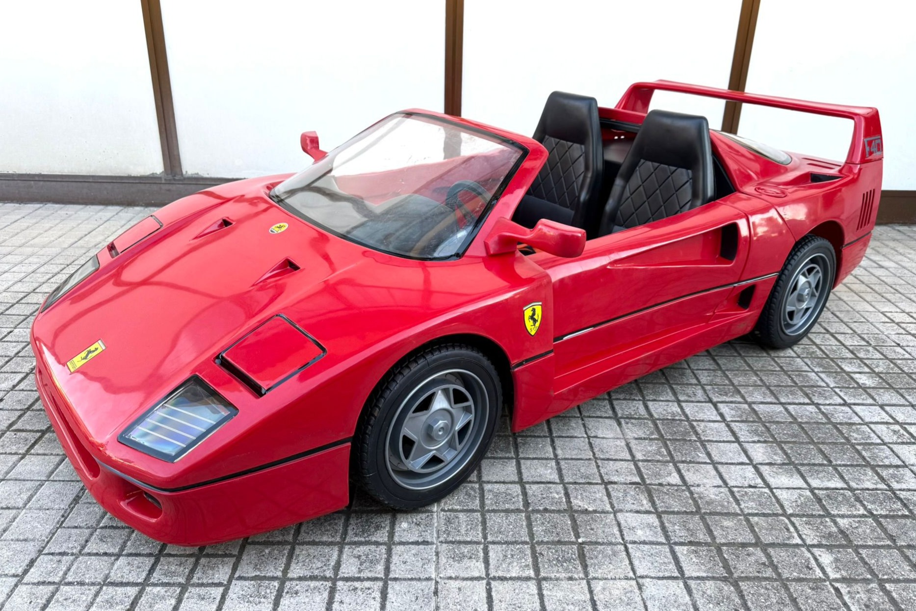 No Reserve: Giordani Ferrari F40-Style Electric Go-Kart