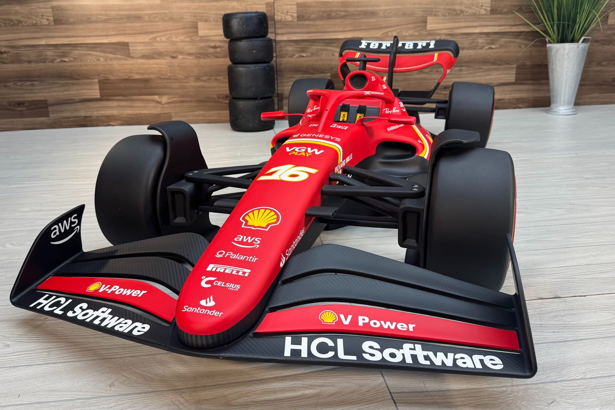 No Reserve: Half-Scale Ferrari SF-Style Display Model