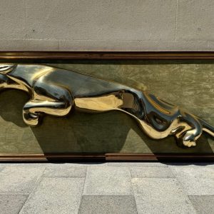No Reserve: Jaguar Leaper Sign