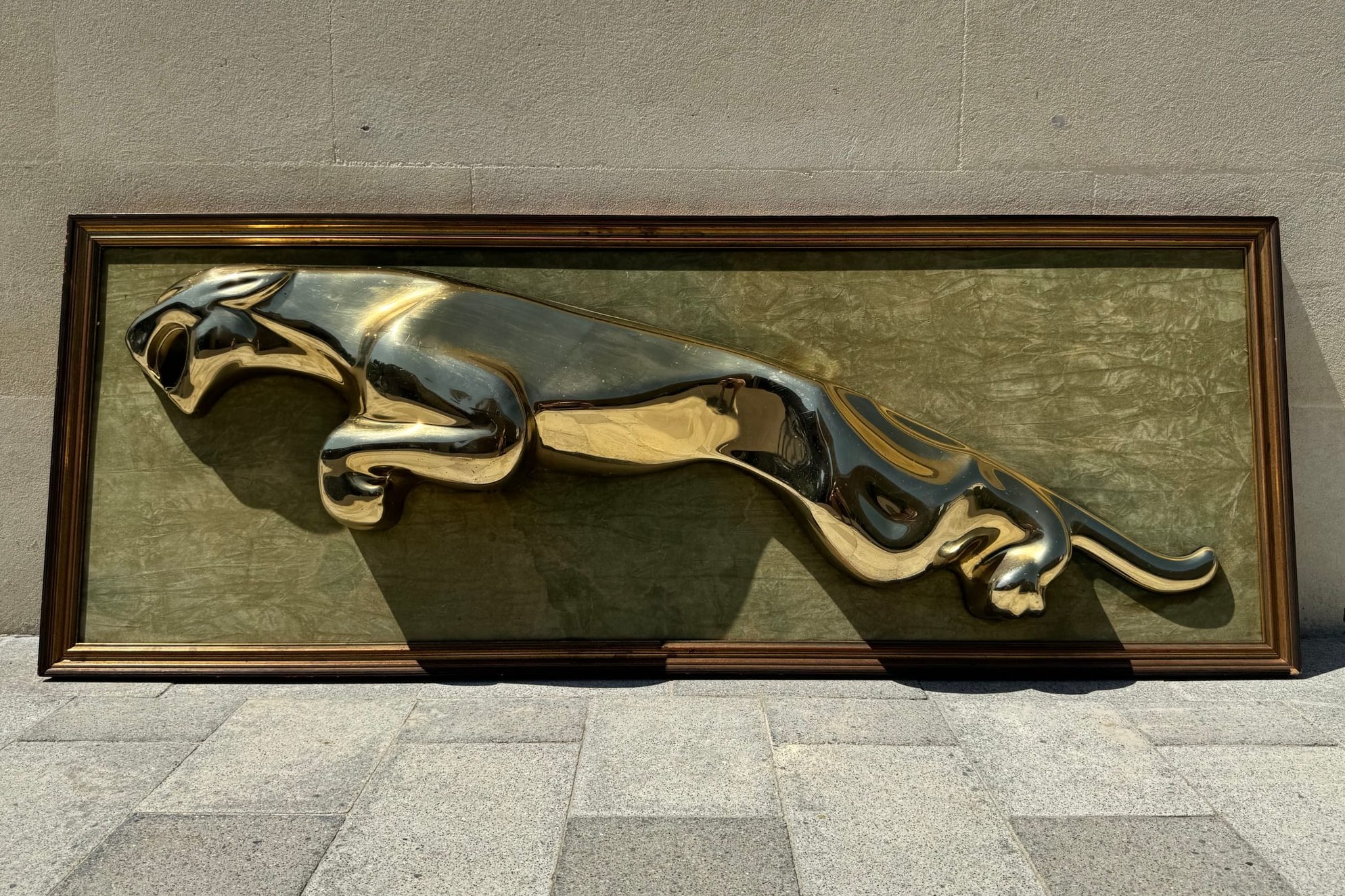 No Reserve: Jaguar Leaper Sign