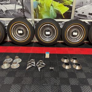 No Reserve: Kelsey-Hayes Knock-Off Wheels for Chevrolet Corvette
