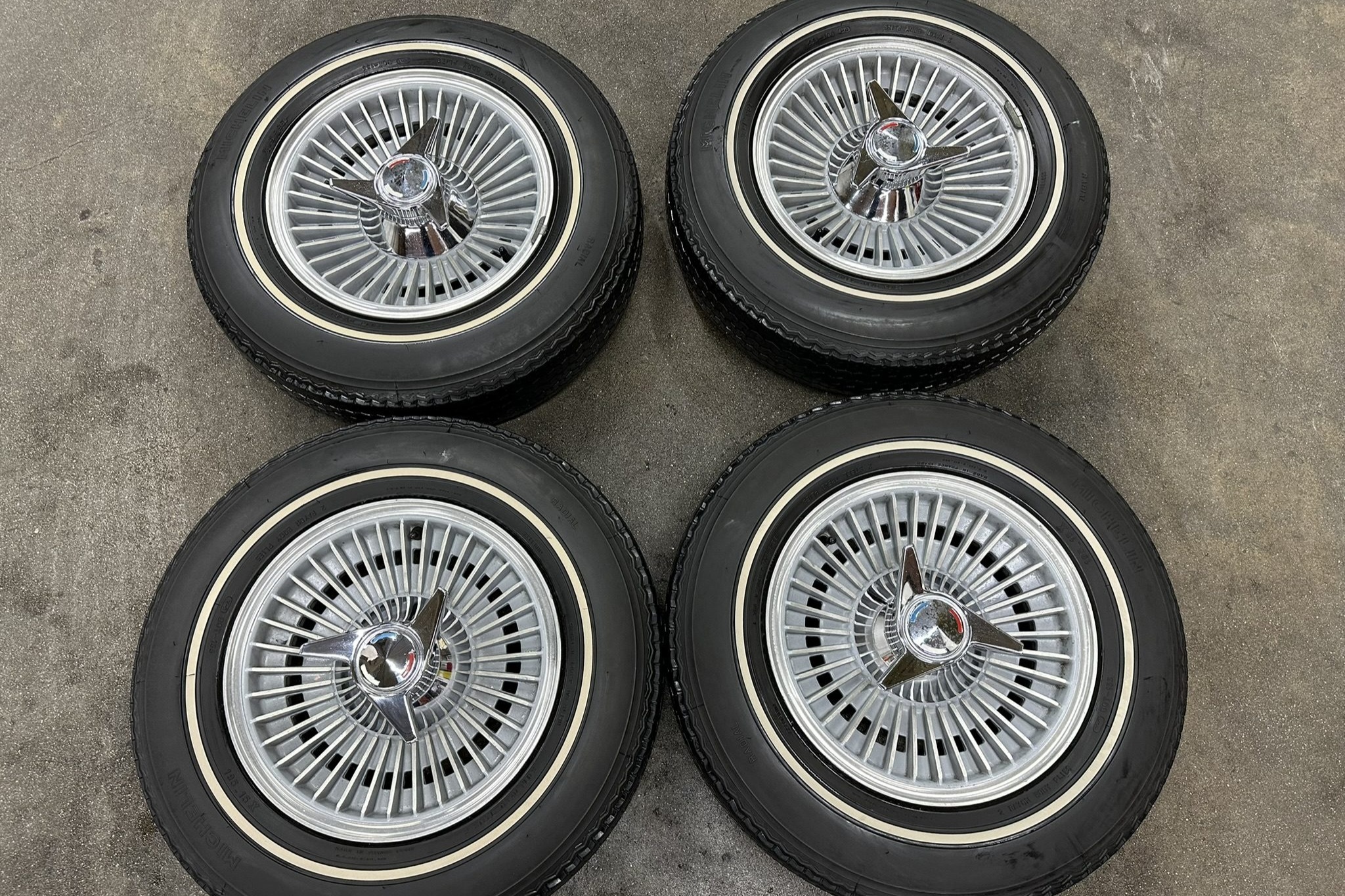 No Reserve: Kelsey-Hayes Knock-Off Wheels for Chevrolet Corvette