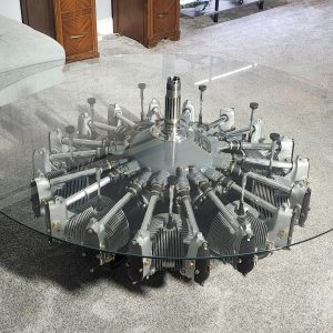 No Reserve: Lycoming Radial Engine Coffee Table