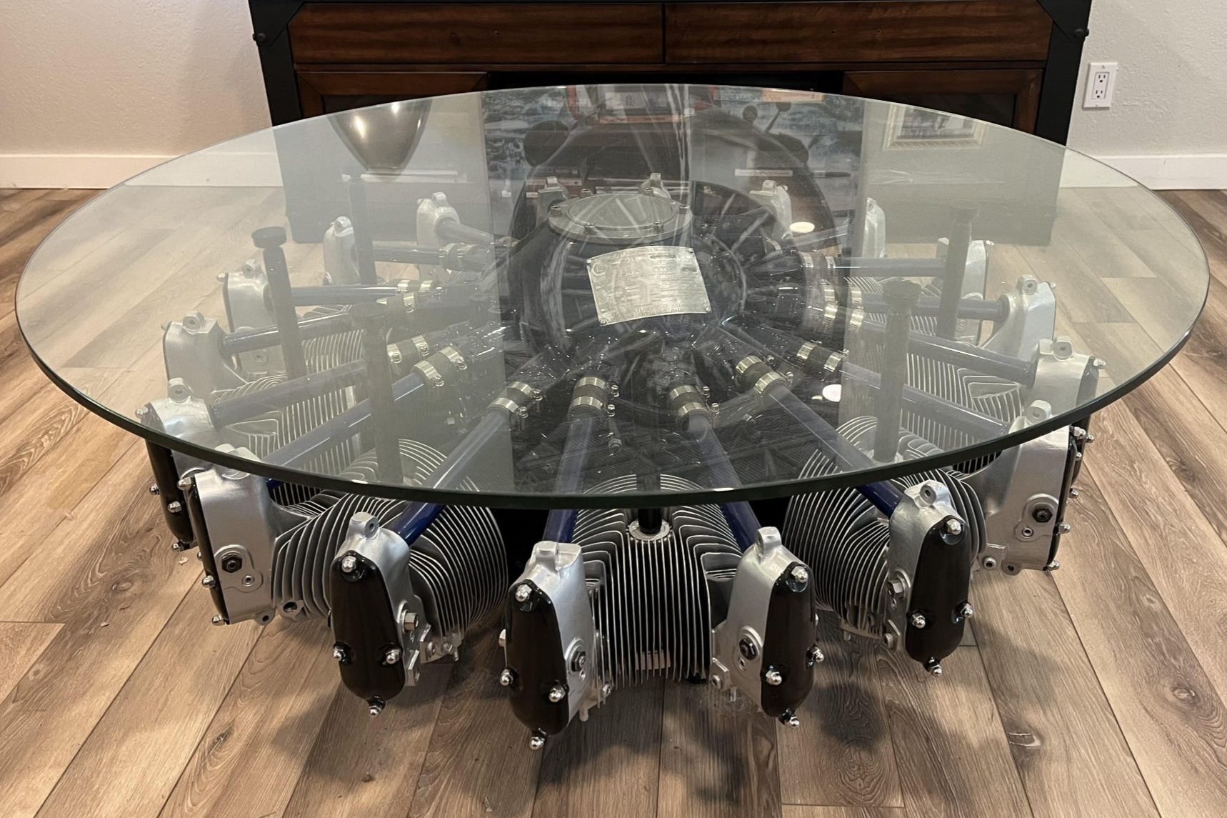 No Reserve: Lycoming Radial Engine Coffee Table