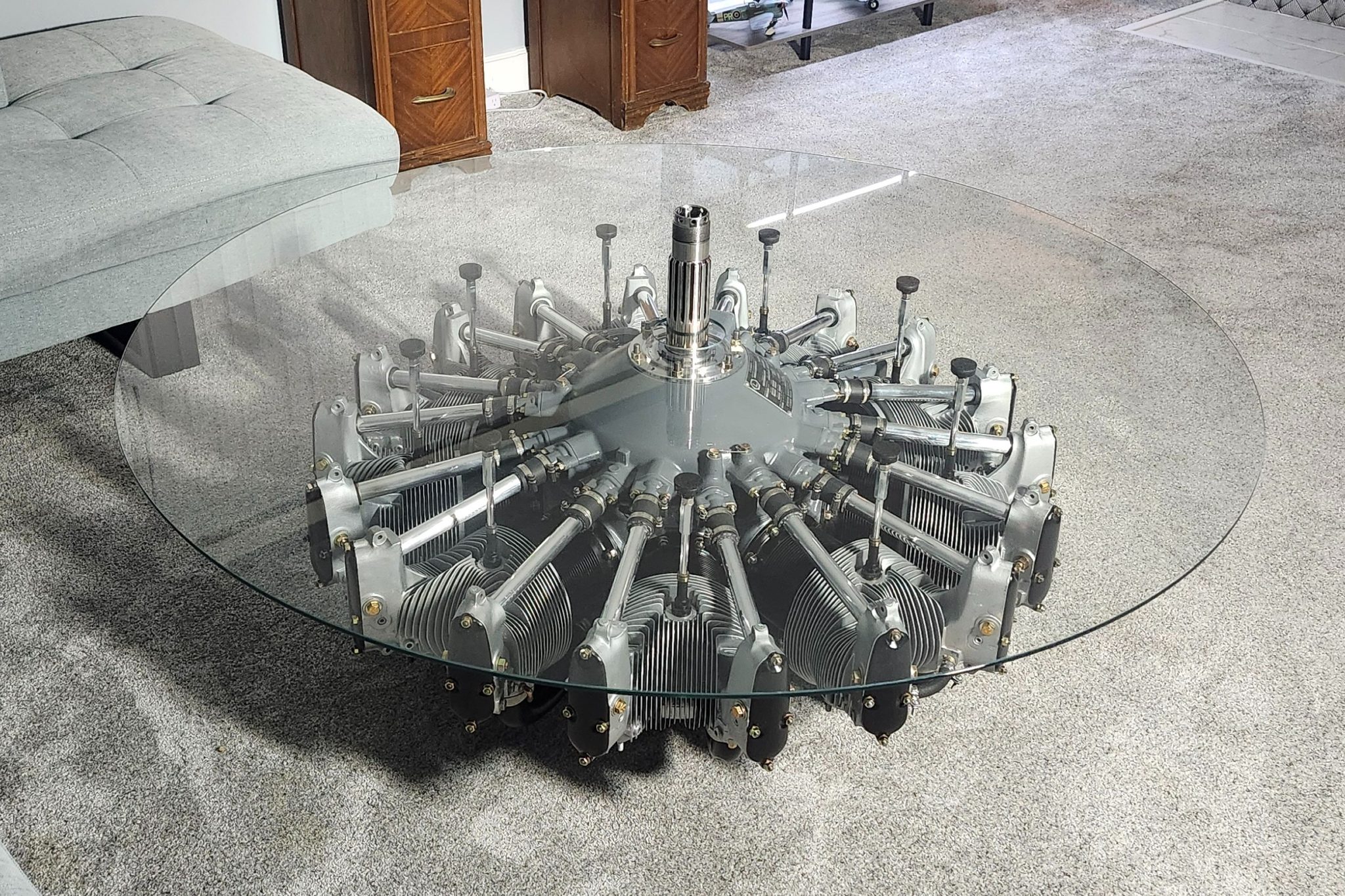 No Reserve: Lycoming Radial Engine Coffee Table