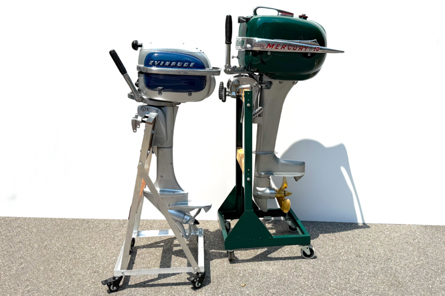 No Reserve: Mercury Hurricane Super 10 & Evinrude Sportwin Outboards