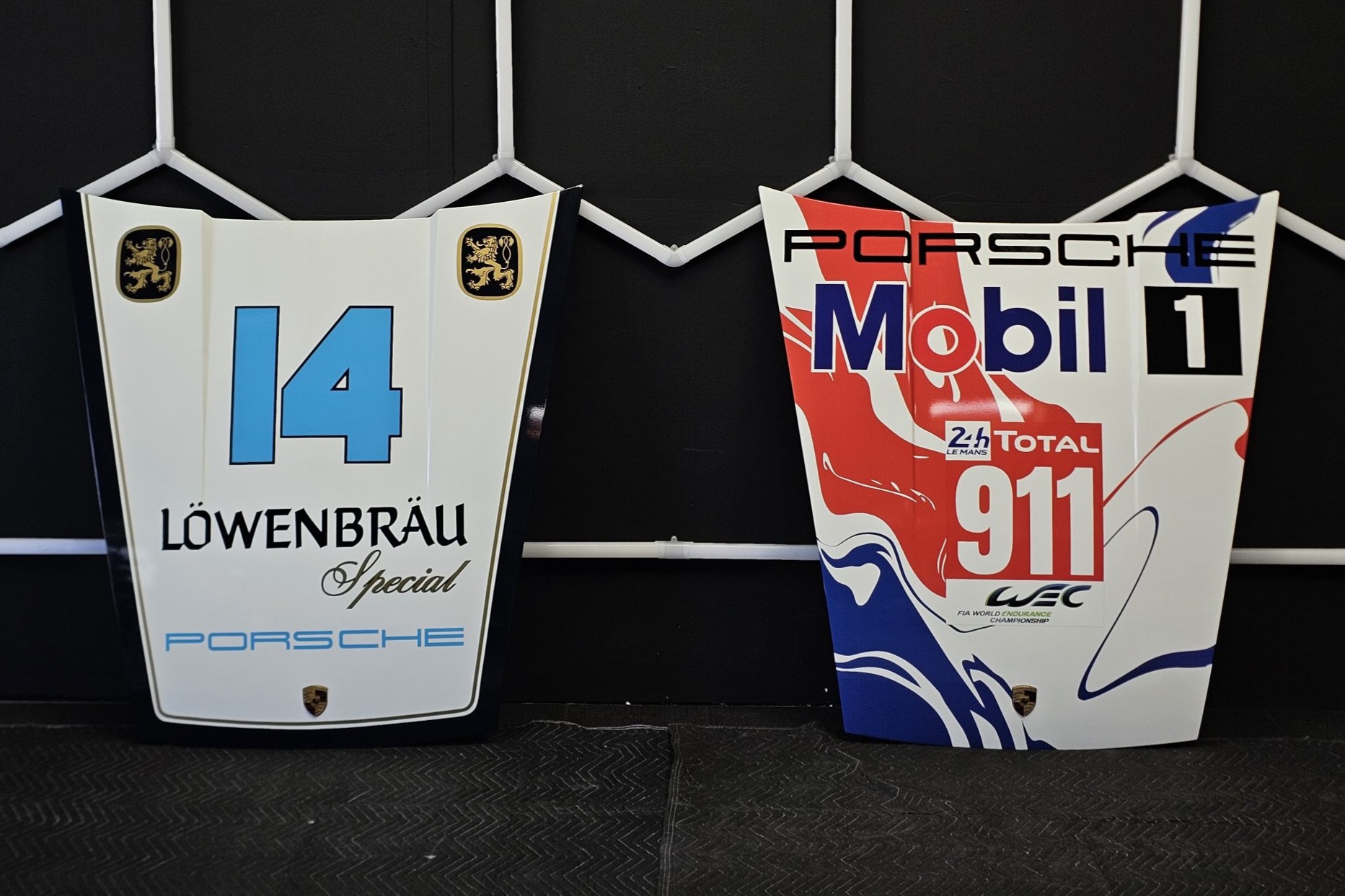 No Reserve: Pair of Porsche 911 Display Hoods
