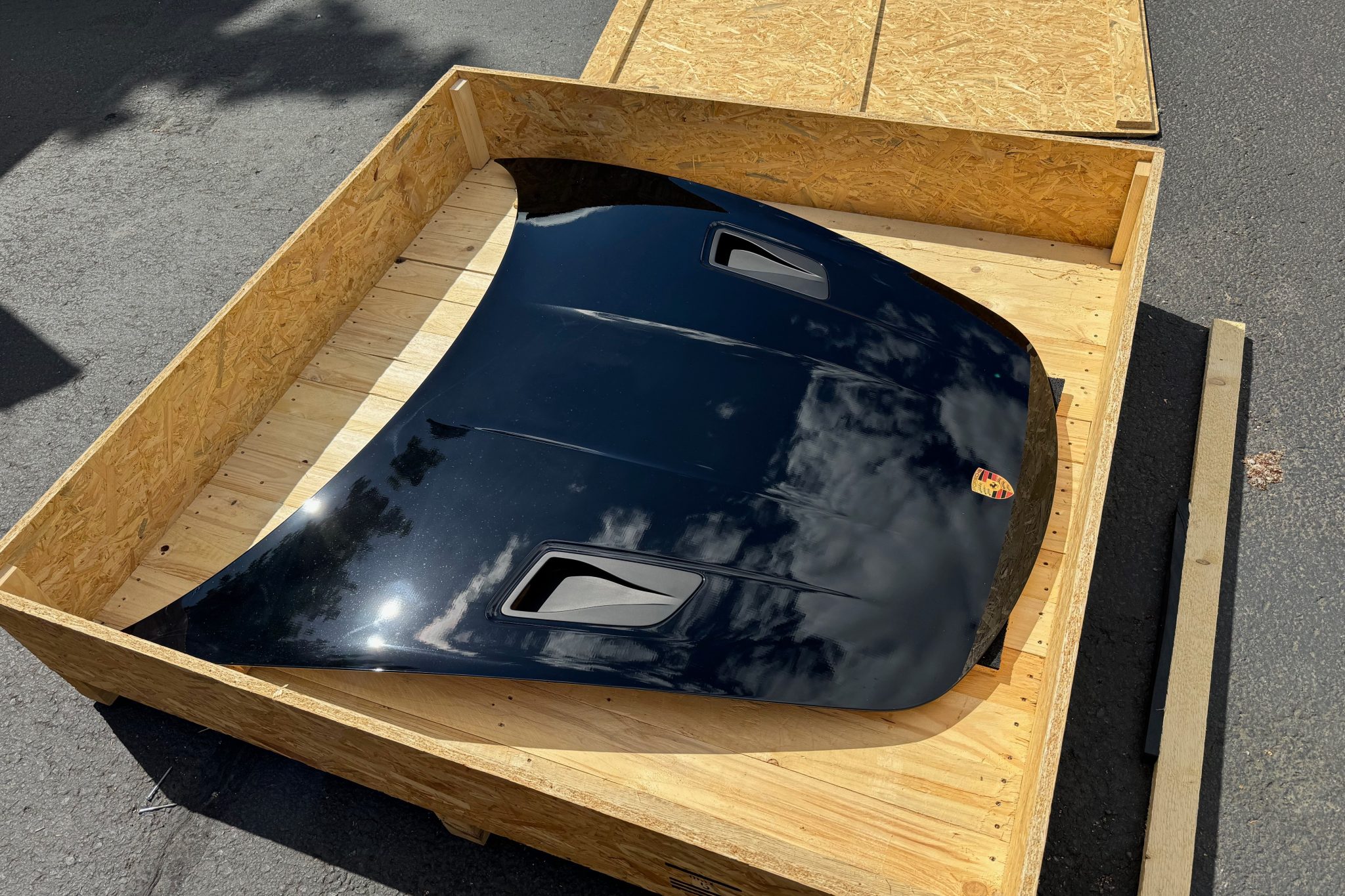 No Reserve: Porsche 991 Carbon-Fiber Hood