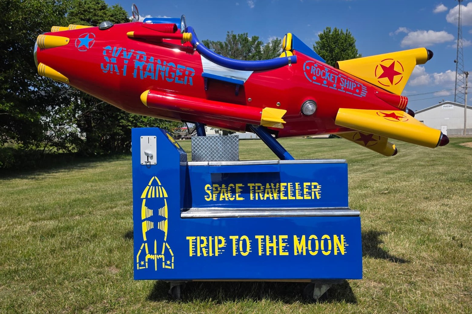 No Reserve: Robinson Partners Sky Ranger Coin-Operated Children’s Ride