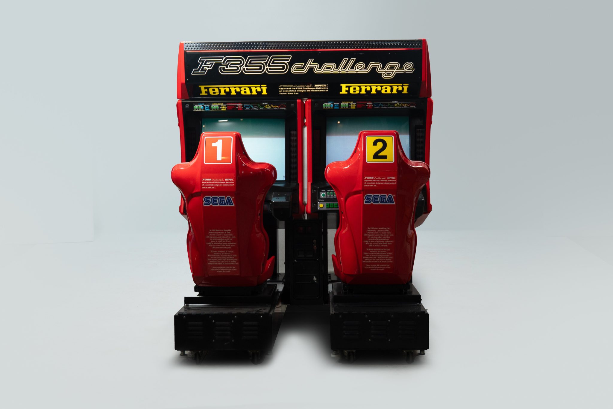 No Reserve: Sega Ferrari F355 Challenge Arcade Game