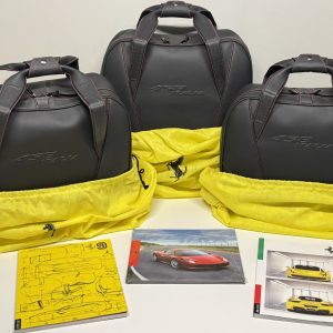 No Reserve: Three-Piece Ferrari 458 Italia Luggage Set by Schedoni