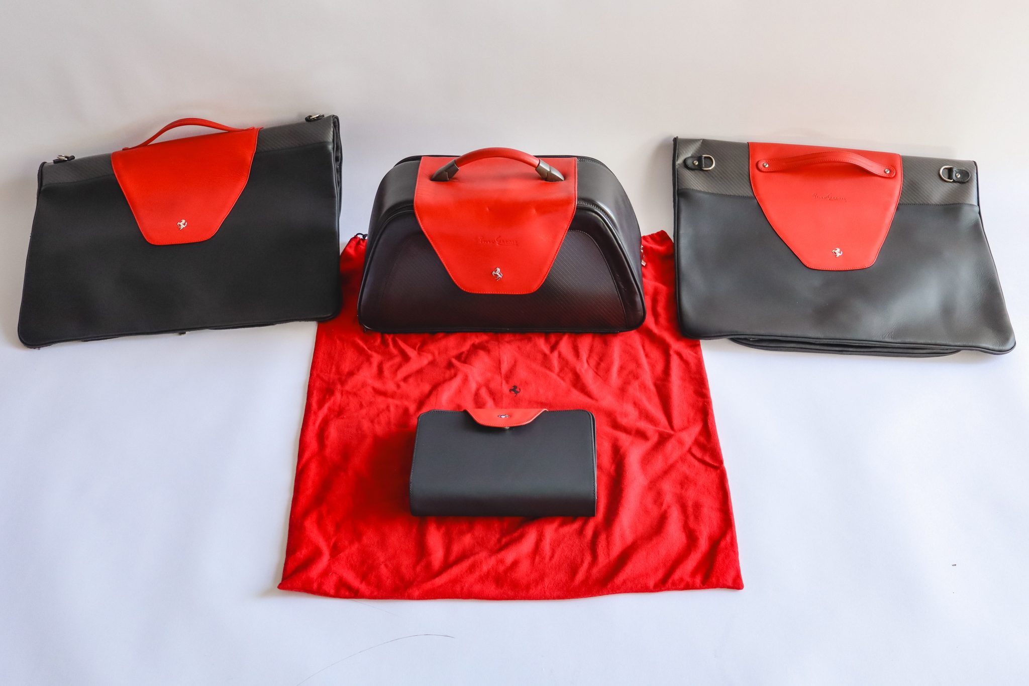 No Reserve: Three-Piece Ferrari Enzo Luggage Set