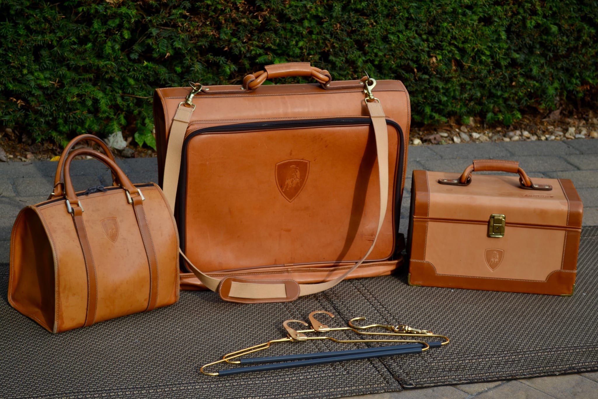 No Reserve: Three-Piece Lamborghini Diablo Luggage Collection
