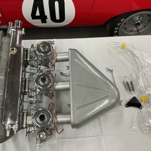 No Reserve: Three S.U. Carburetors and Intake Manifold for Jaguar