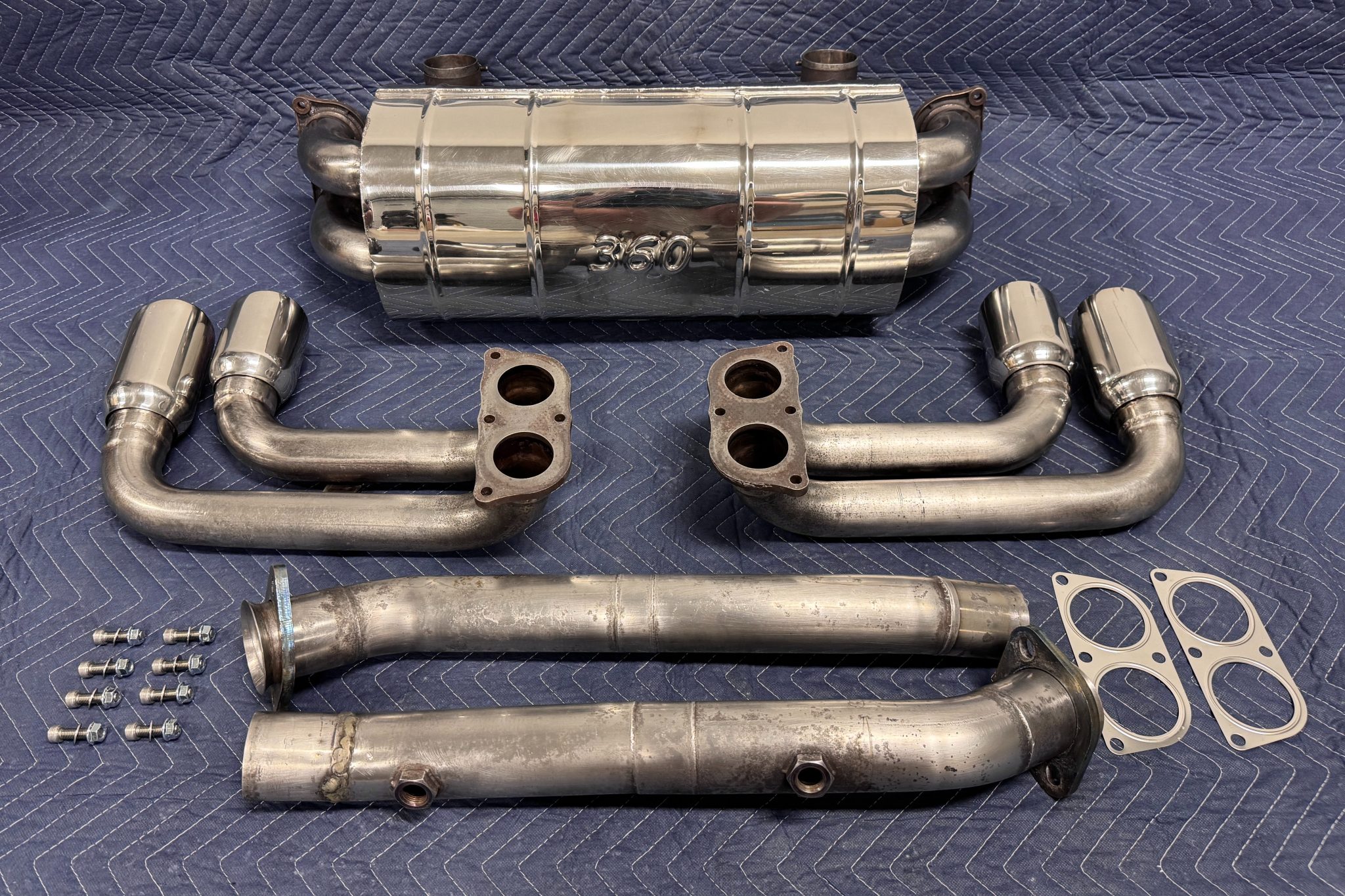 No Reserve: Tubi Style Exhaust for Ferrari 360