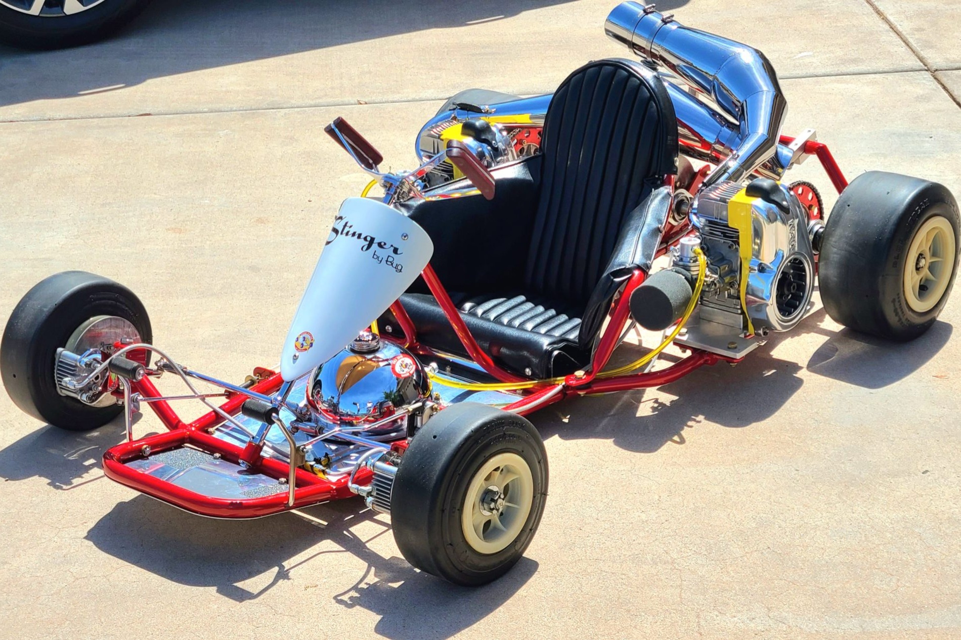 No Reserve: Twin-Engine 1970 Bug Stinger Go-Kart
