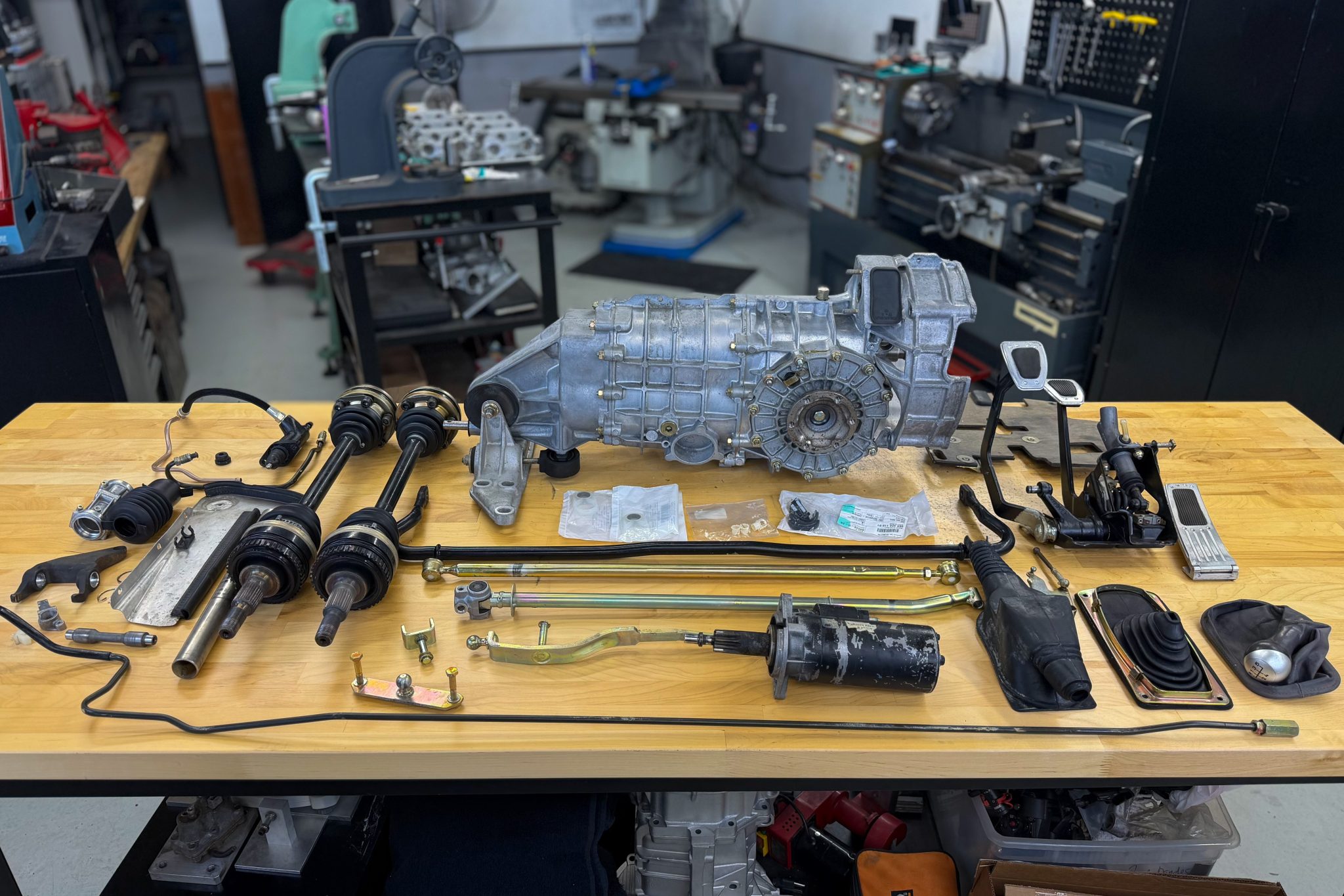 Porsche G50/03 5-Speed Transaxle & Manual Conversion Components