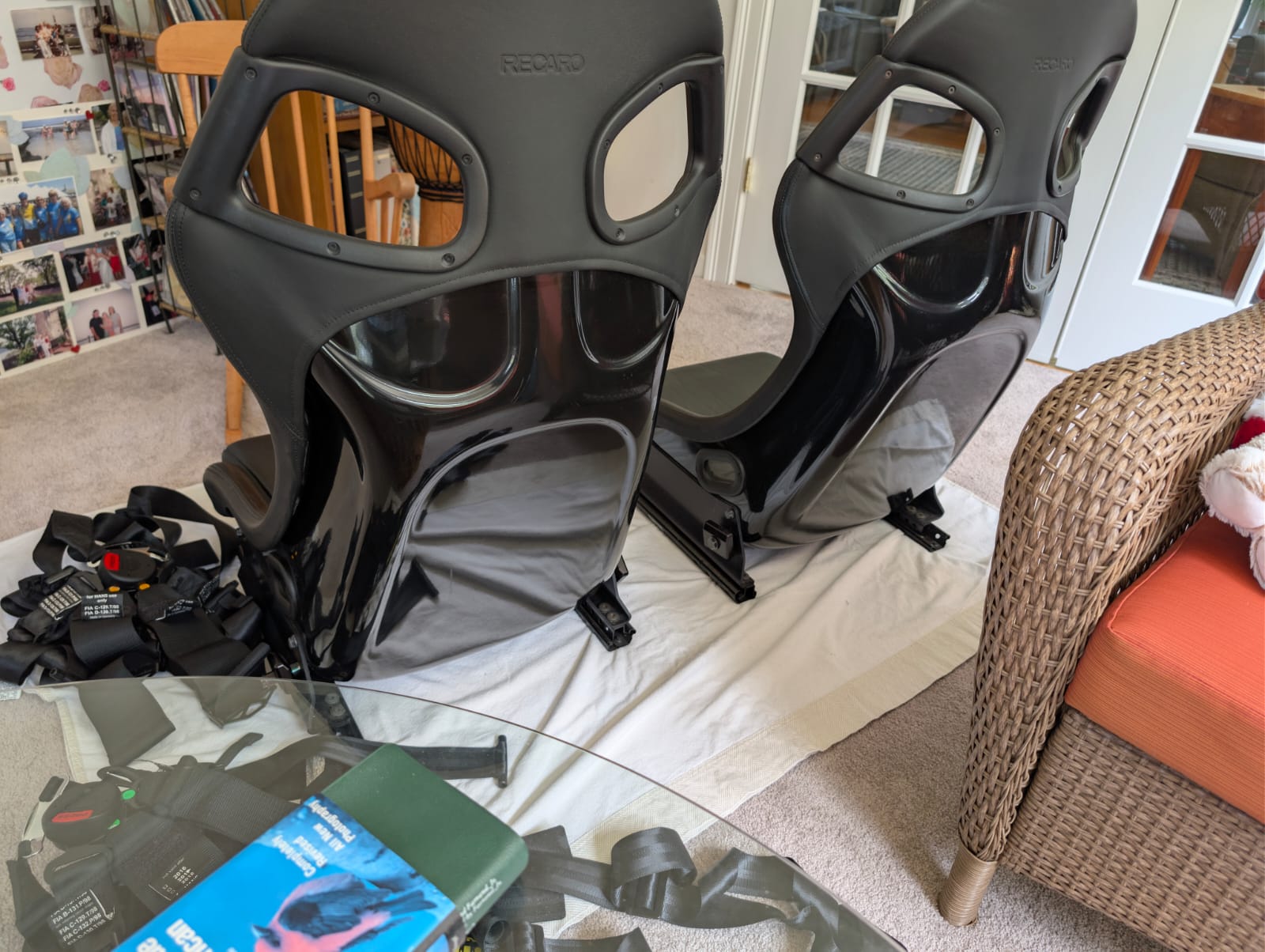 Euro Porsche 996 GT3 Recaro Seats - Image 2