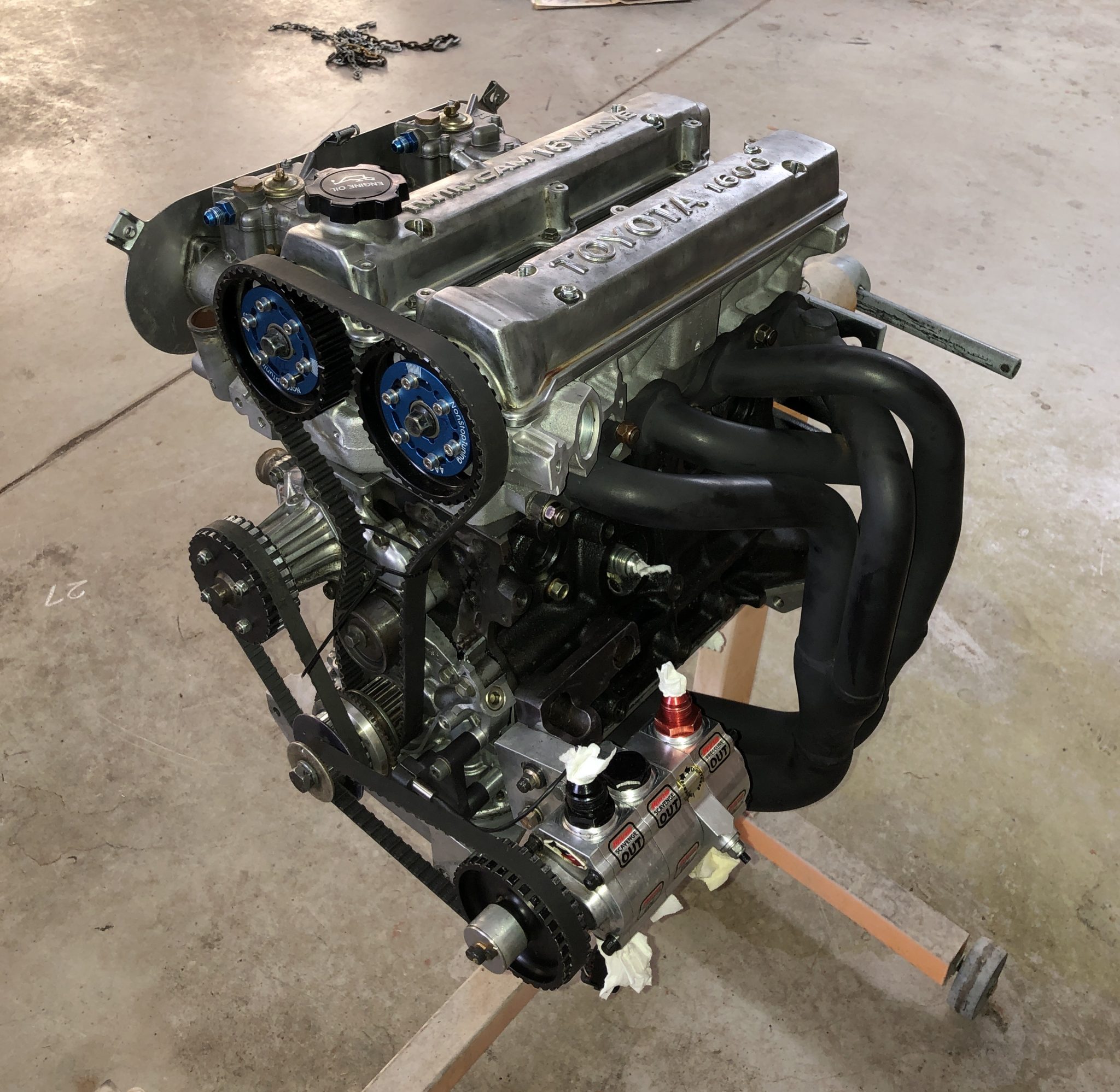 Modified Toyota 4A-GE Inline-Four Engine and 6-Speed Gearbox - Image 3