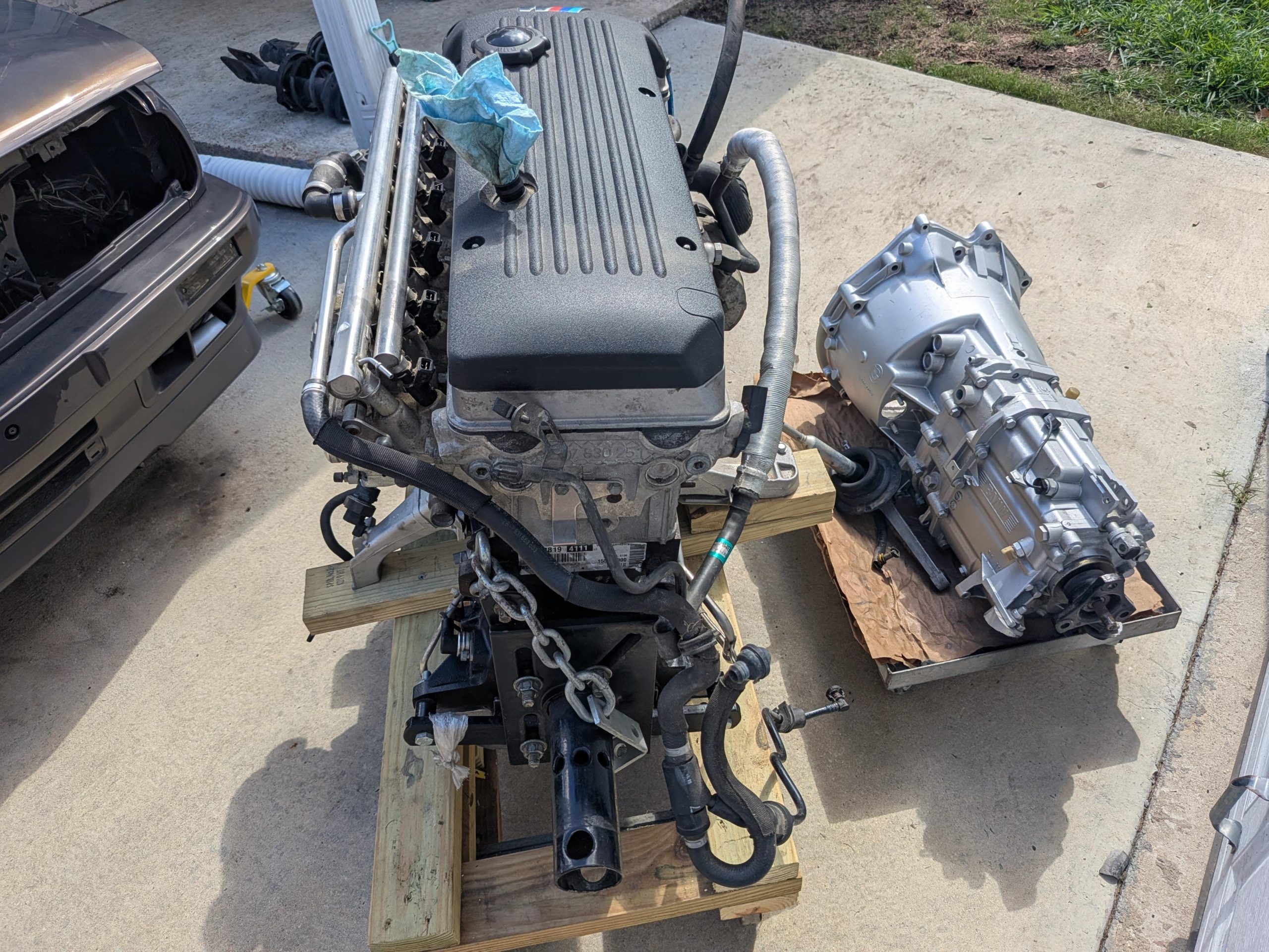 BMW S54B32 Engine and 6-Speed Gearbox - Image 2
