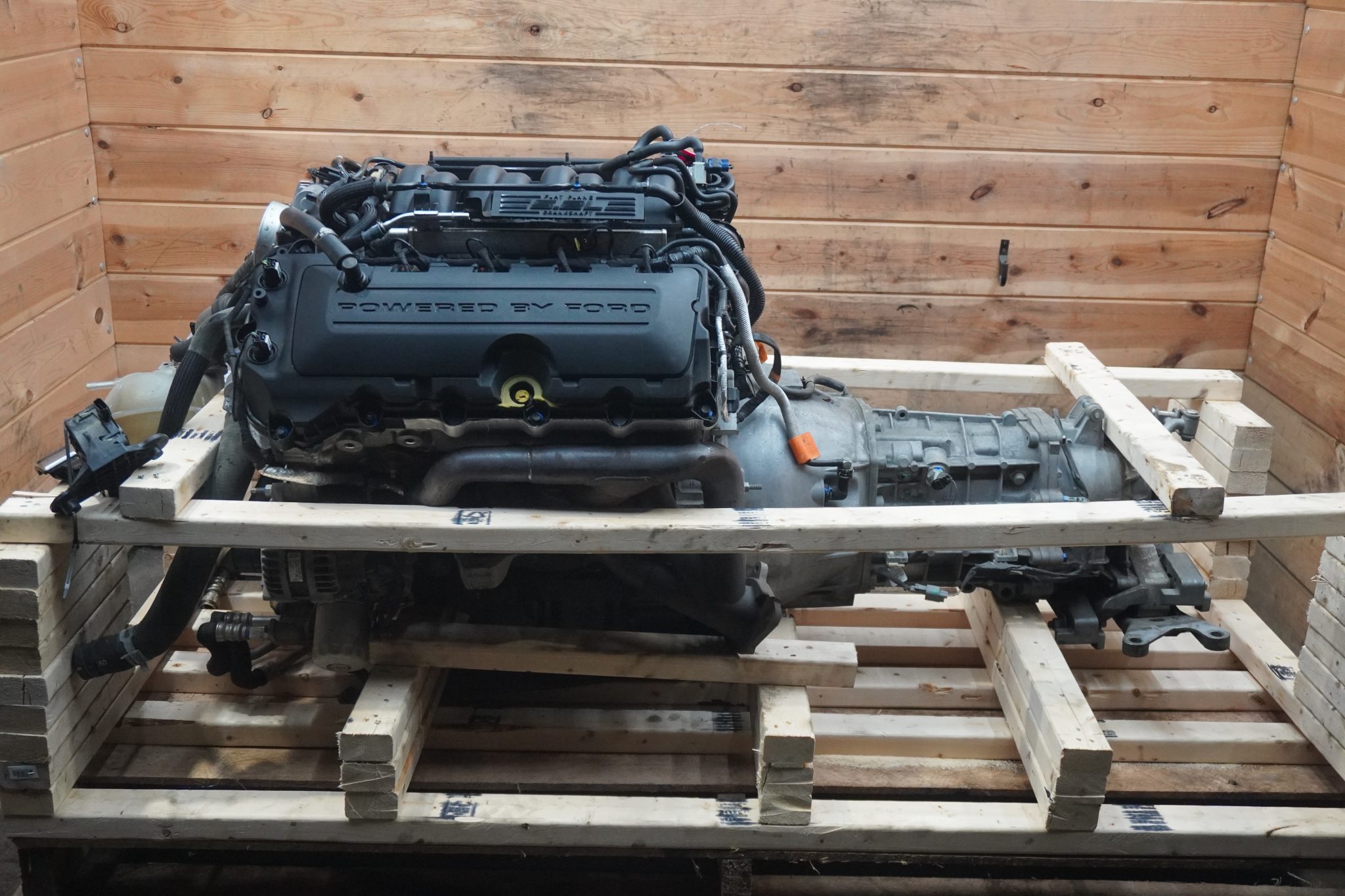 Ford 5.2L Voodoo V8 Engine and Tremec 6-Speed Manual Transmission