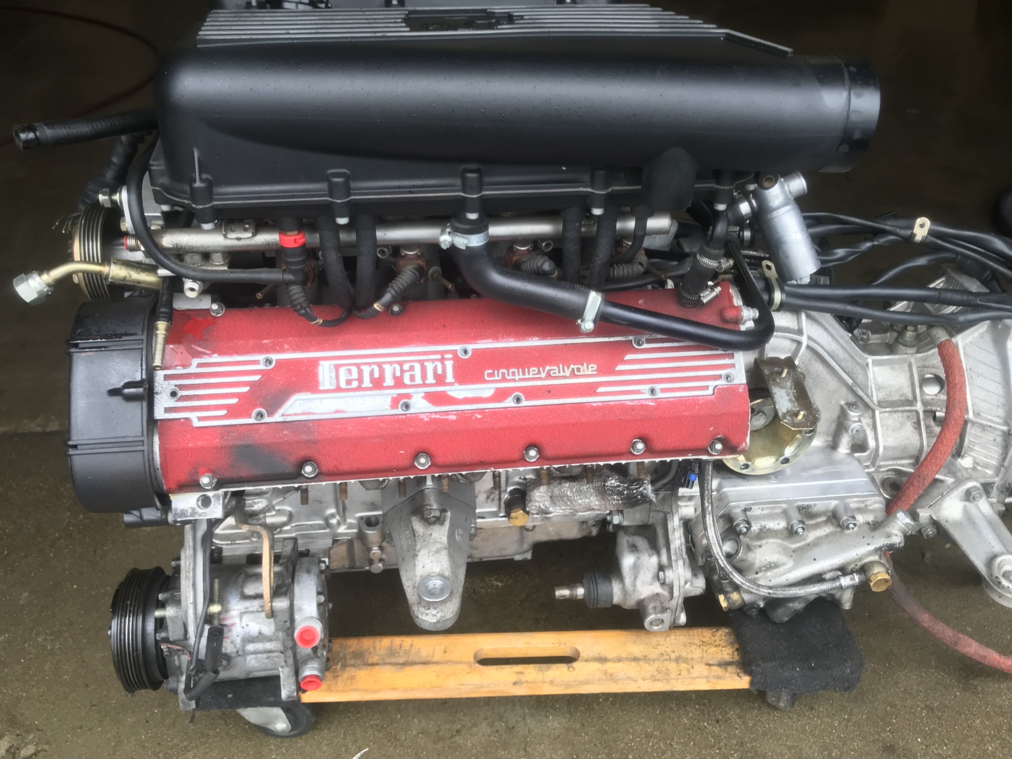 No Reserve: 1998 Ferrari F355 Engine and Transaxle