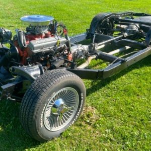 No Reserve: Chevrolet C2 Corvette Chassis and Drivetrain