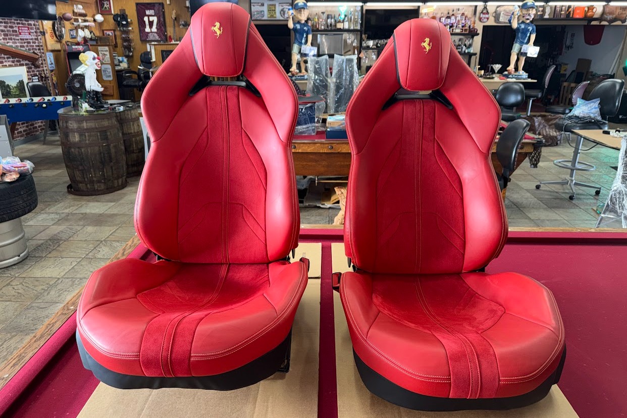 No Reserve: Ferrari 812 Seats