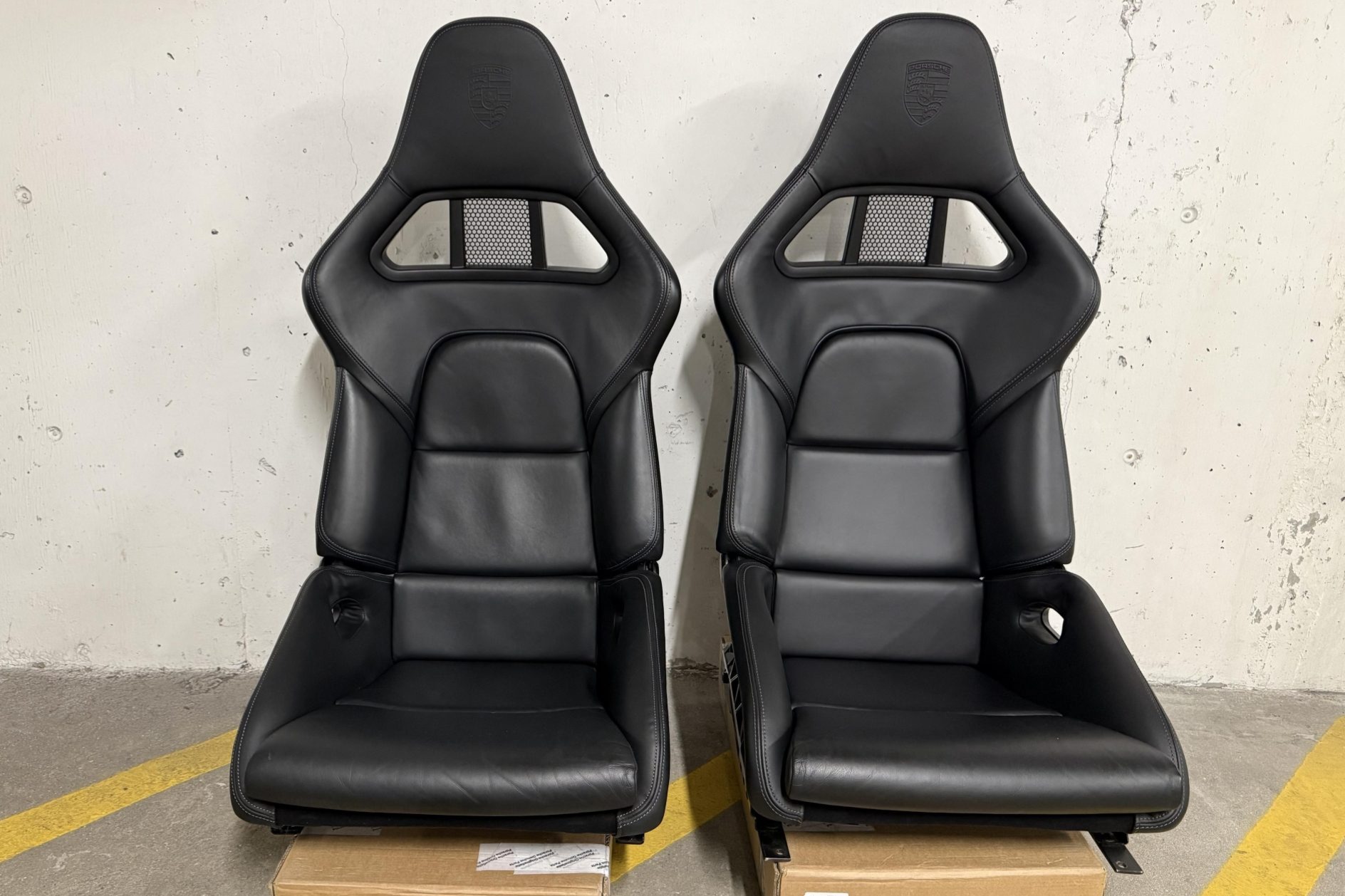 No Reserve: Porsche 997 Sport Bucket Seats