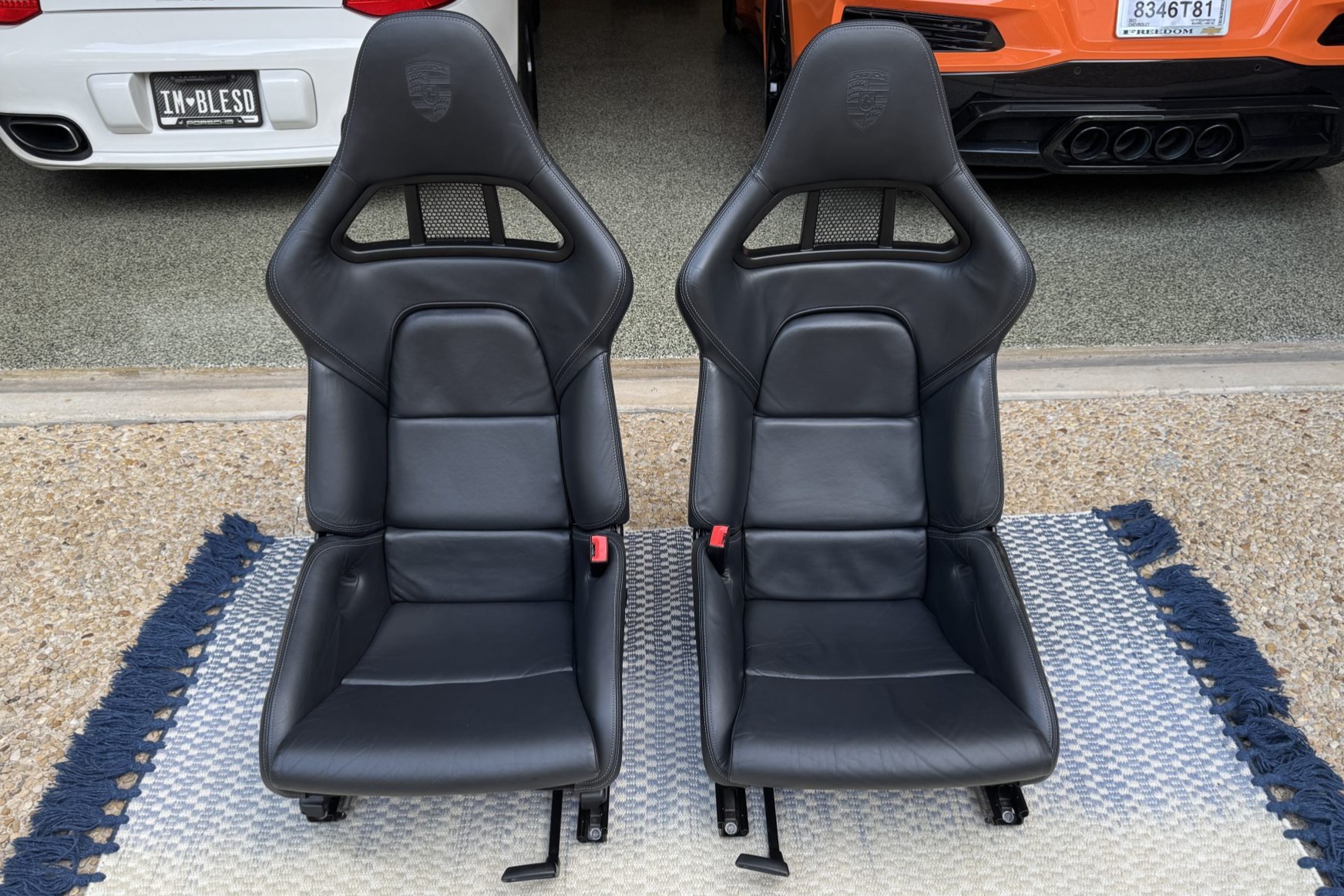 No Reserve: Porsche 997 Sport Bucket Seats