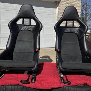 Porsche 997 Leather and Alcantara Bucket Seats