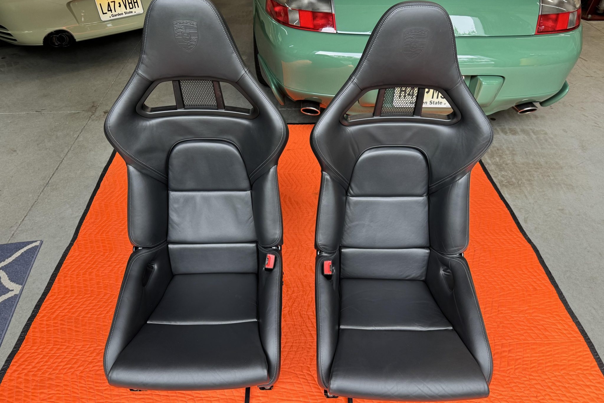 No Reserve: Porsche 997 Sport Bucket Seats