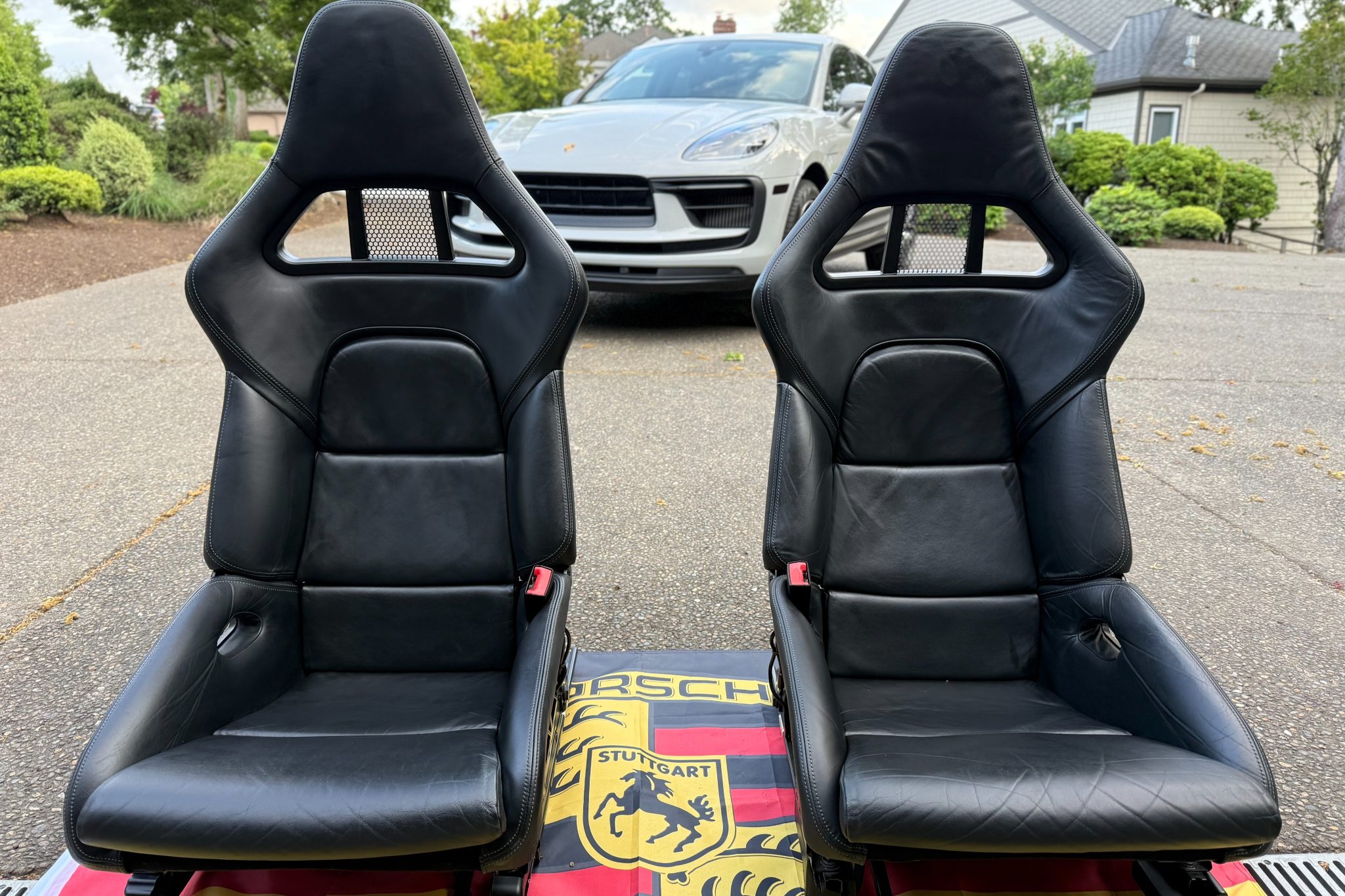 No Reserve: Porsche 997 Sport Bucket Seats
