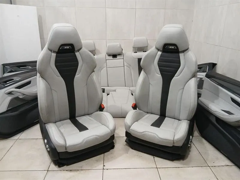 BMW F90 M5 / G30 5 Series Merino Leather Seats – Silverstone, Cooled & Massage - Carbon Bucket Seats