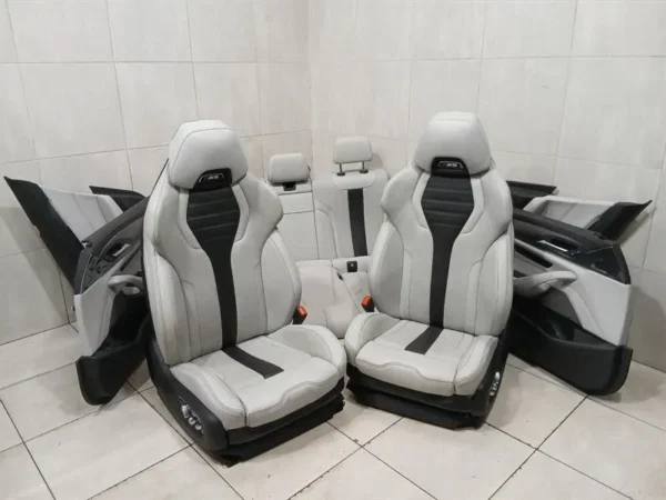 BMW F90 M5 / G30 5 Series Merino Leather Seats – Silverstone, Cooled & Massage - Carbon Bucket Seats