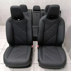 BMW iX i20 xDrive40 Leather Heated Seat Set OEM - Carbon Bucket Seats