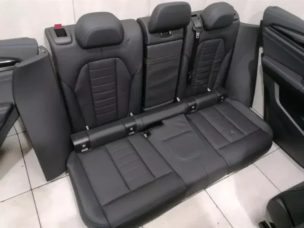 BMW iX3 / X3 G08 M Sport Seats – Black Leather RHD Seat Set (2021) - Carbon Bucket Seats