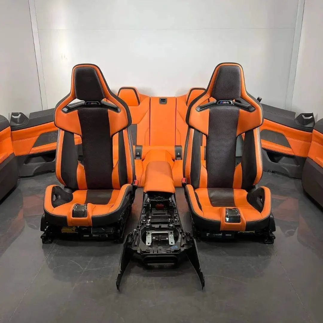 BMW M4 G82 Kyalami Orange Competition Interior