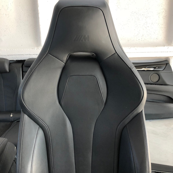 BMW X6M F16 Ventilated Leather Interior Set – Front & Rear Seat Upgrade | OEM-Style Fit - Carbon Bucket Seats