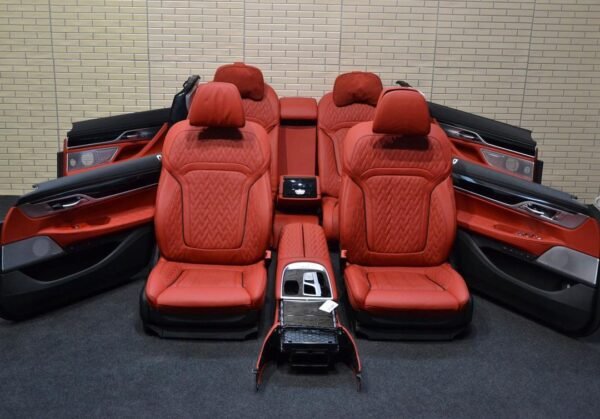 OEM BMW 7 Series G12 LCI Comfort Seats – Heated, Ventilated & Massage - Carbon Bucket Seats