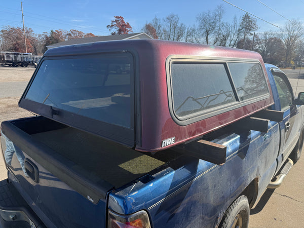 Used Chevy Silverado 07-2013 Double Cab XC 6.5' short bed used topper LOCATION: N-2-1 CODE: CL1114-25